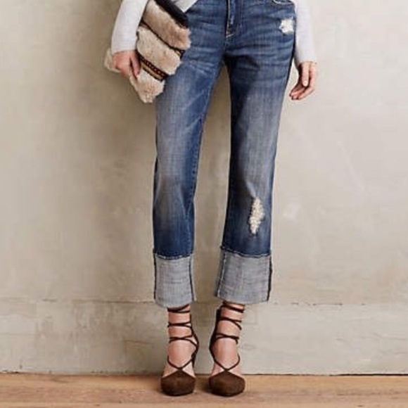 Pilcro and the Letterpress Denim - Anthropologie Pilcro Hyphen Jeans 29
